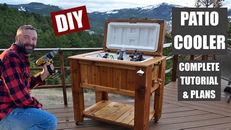 how to make a electric cool box|building a homemade cooler.